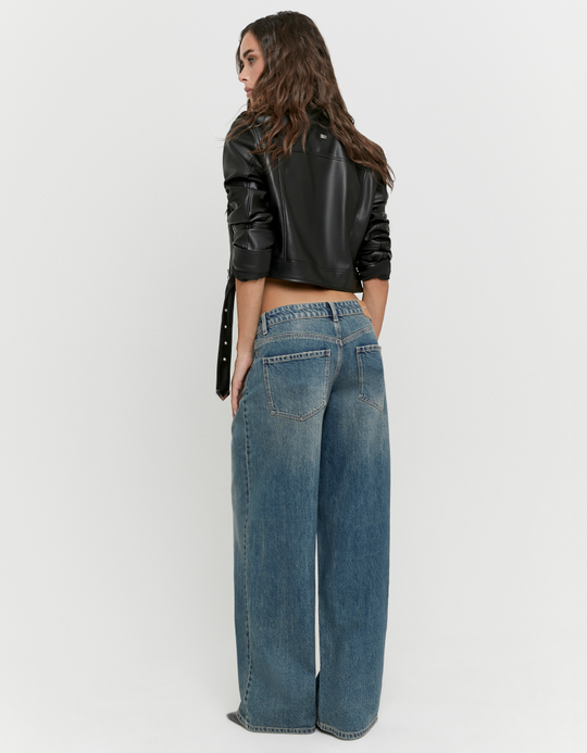 TALLY WEiJL, Jeans baggy a vita bassa for Women