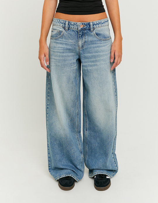 TALLY WEiJL, Jeans baggy a vita bassa for Women