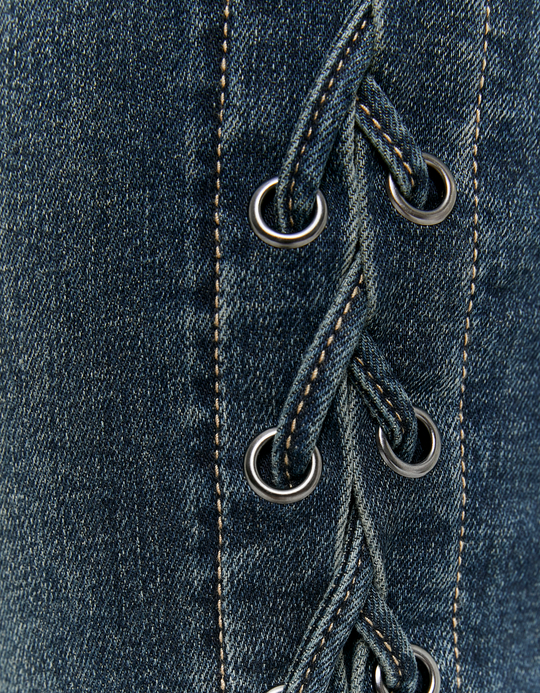 TALLY WEiJL, Blaue Bootcut Jeans for Women