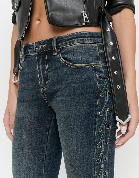 TALLY WEiJL, Blaue Bootcut Jeans for Women