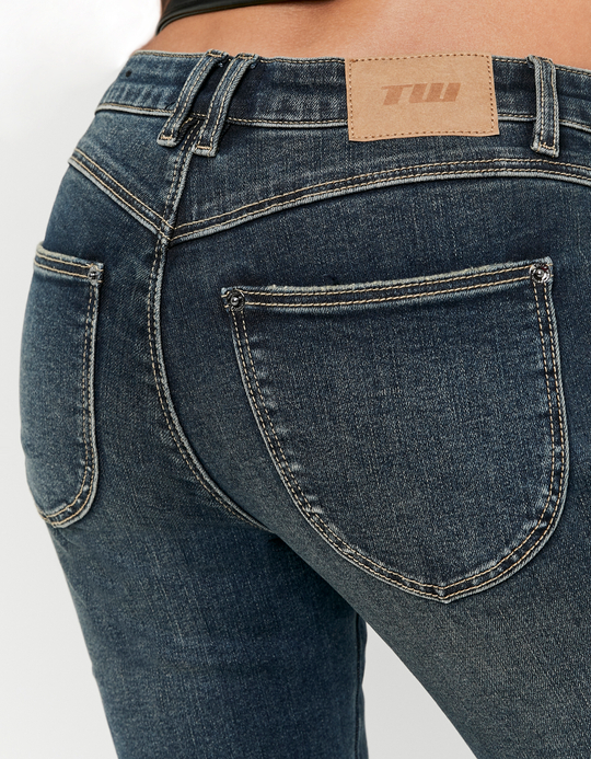 TALLY WEiJL, Blaue Bootcut Jeans for Women