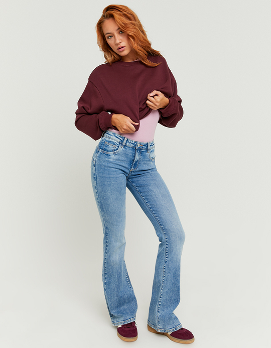 TALLY WEiJL, Jeans a Zampa Push Up a Vita Media for Women