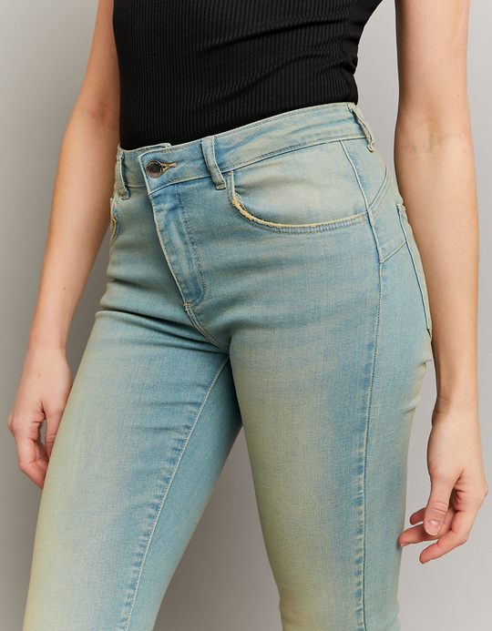 TALLY WEiJL, Jeans a Zampa Push Up a Vita Media for Women
