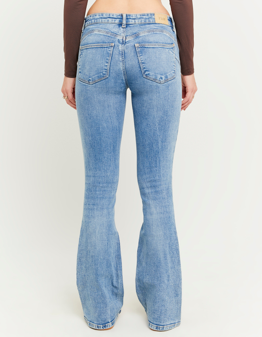 TALLY WEiJL, Blue Push Up Flare Jeans for Women