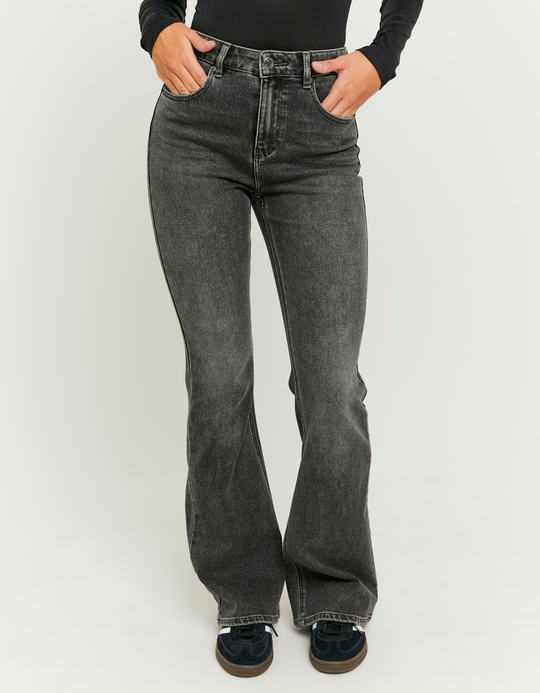 TALLY WEiJL, Schwarze Flare Jeans for Women