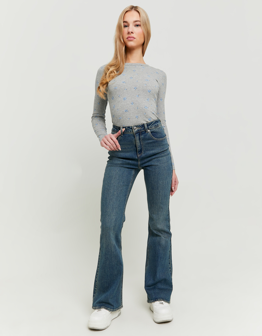 TALLY WEiJL, Blaue Flare Jeans for Women