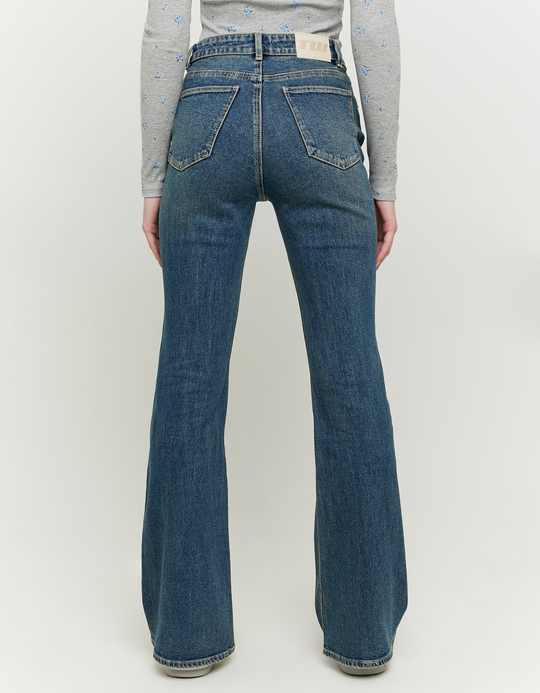 TALLY WEiJL, Blue Flare Jeans for Women