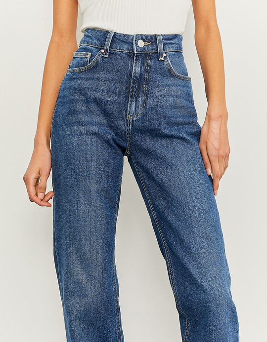TALLY WEiJL, Blaue High Waist  Flare Jeans for Women