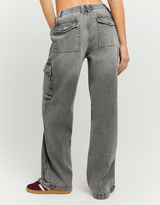 TALLY WEiJL, Grey Cargo Jeans for Women