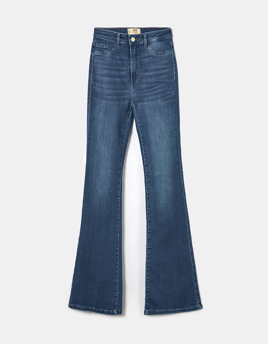 TALLY WEiJL, High Waist Flare Jeans for Women