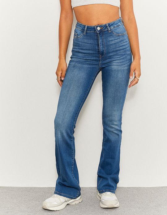 TALLY WEiJL, High Waist Flare Jeans for Women