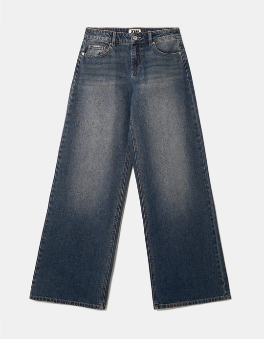 TALLY WEiJL, Blue Wide Leg Jeans for Women
