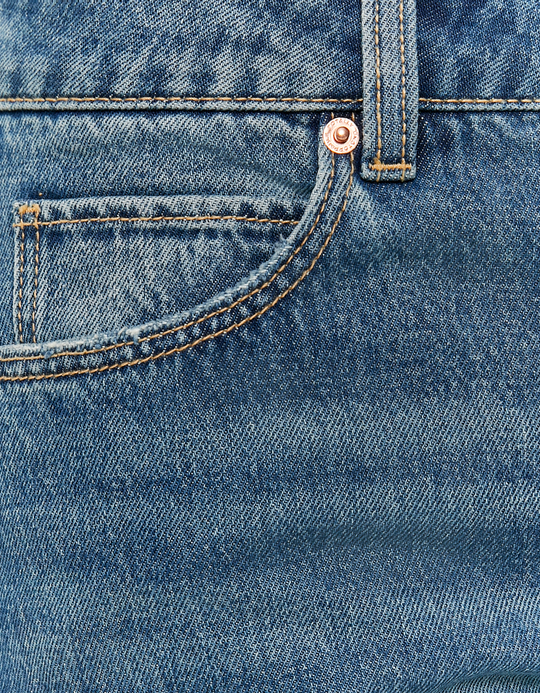 TALLY WEiJL, Blue Barrel Jeans for Women