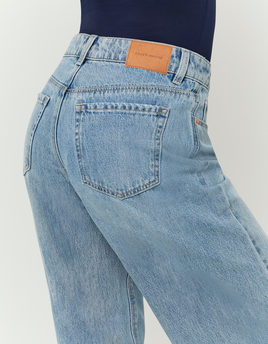 TALLY WEiJL, Blue Barrel Jeans for Women