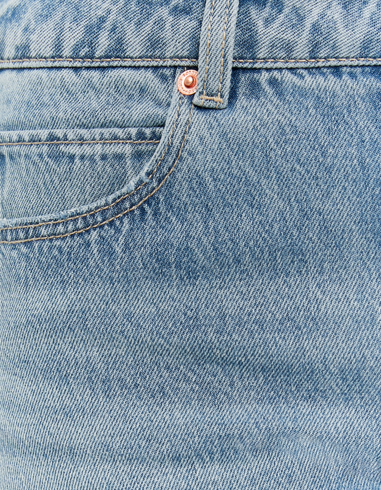 TALLY WEiJL, Blue Barrel Jeans for Women