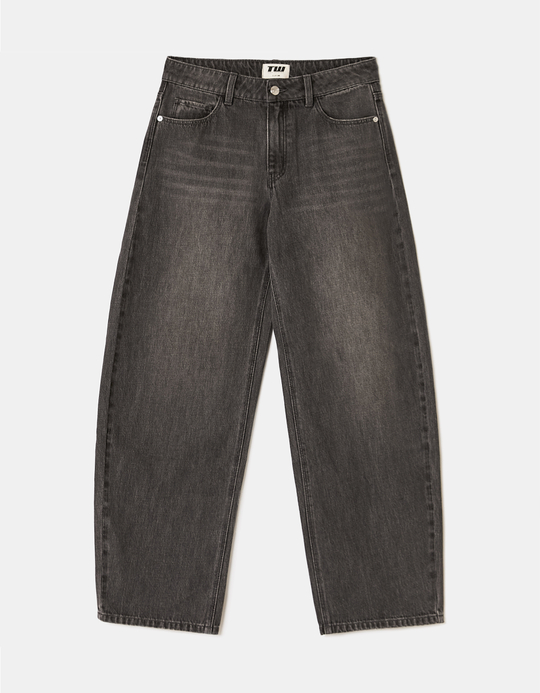 TALLY WEiJL, Schwarze Barrel Jeans for Women