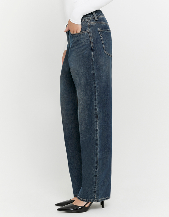 TALLY WEiJL, Blue Barrel Jeans for Women
