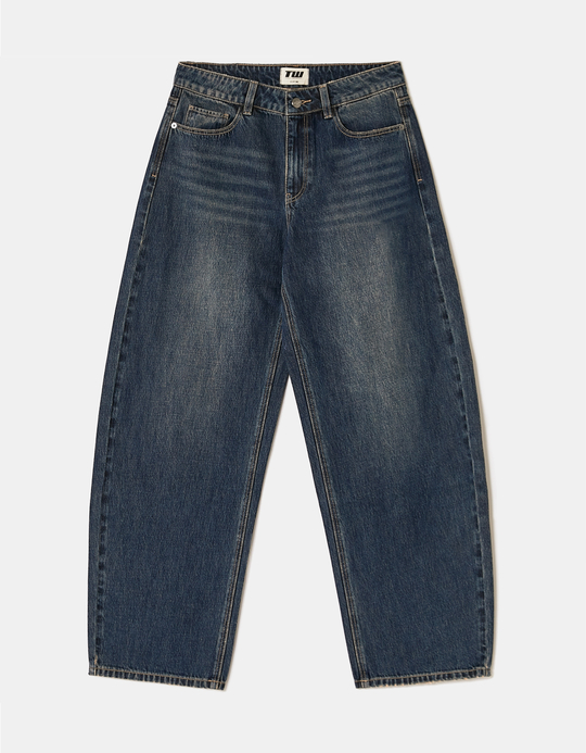 TALLY WEiJL, Blue Barrel Jeans for Women