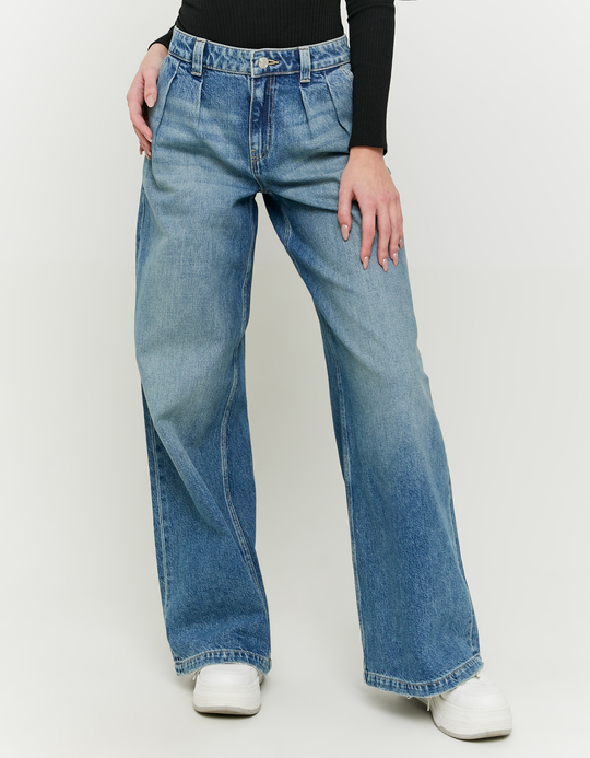 TALLY WEiJL, Low Waist Wide Leg Jeans for Women