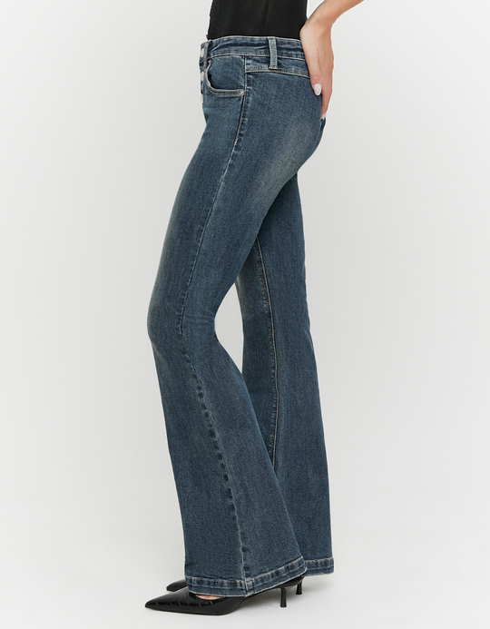 TALLY WEiJL, Blue Flare Jeans for Women