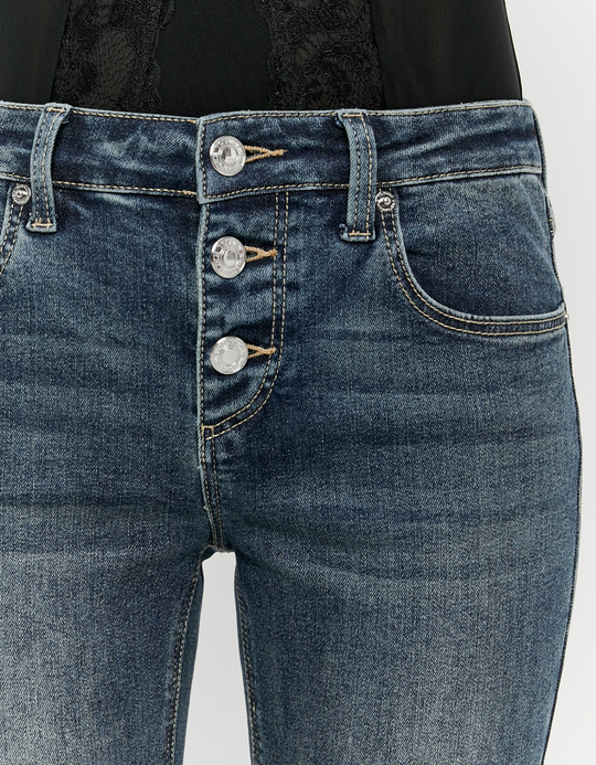 TALLY WEiJL, Blue Flare Jeans for Women