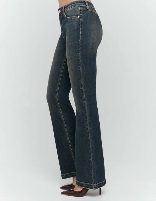 TALLY WEiJL, Blue Flare Jeans for Women