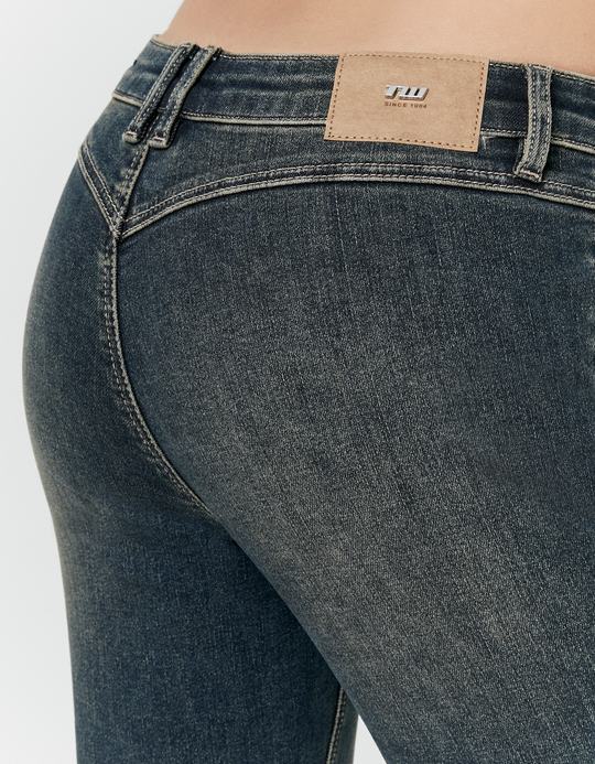 TALLY WEiJL, Blue Flare Jeans for Women