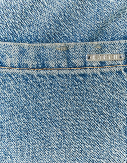 TALLY WEiJL, Jeans blu larghi legati in vita for Women