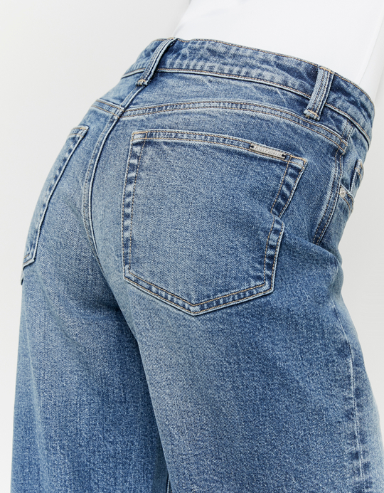 TALLY WEiJL, Blue Straight Leg Jeans for Women