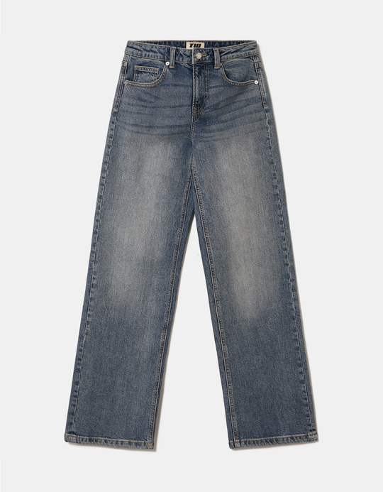 TALLY WEiJL, Blaue Straight Leg Jeans for Women