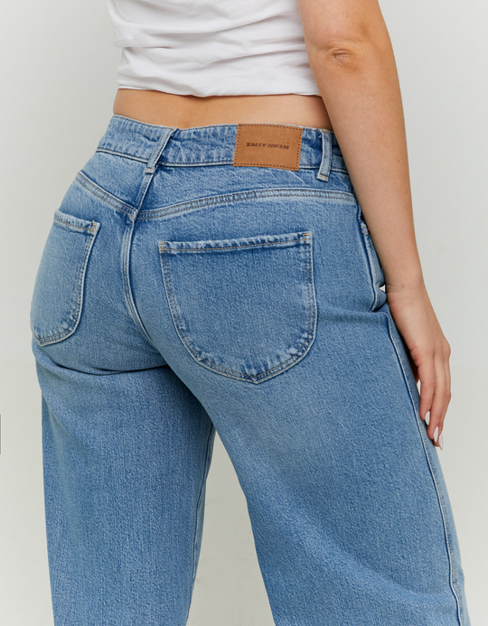 TALLY WEiJL, Low Waist Straight Leg Jeans for Women