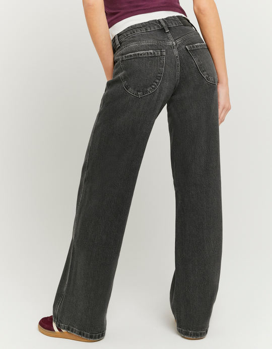 TALLY WEiJL, Jean Taille Basse Droit Gris for Women