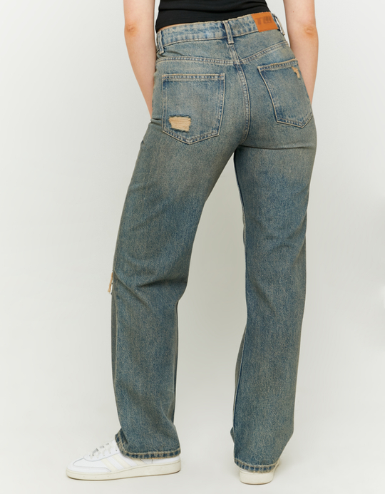 TALLY WEiJL, Jeans Straight Leg a Vita Alta for Women