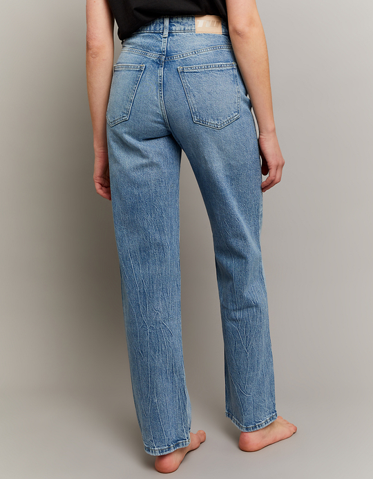 TALLY WEiJL, Jean taille haute à jambe droite for Women