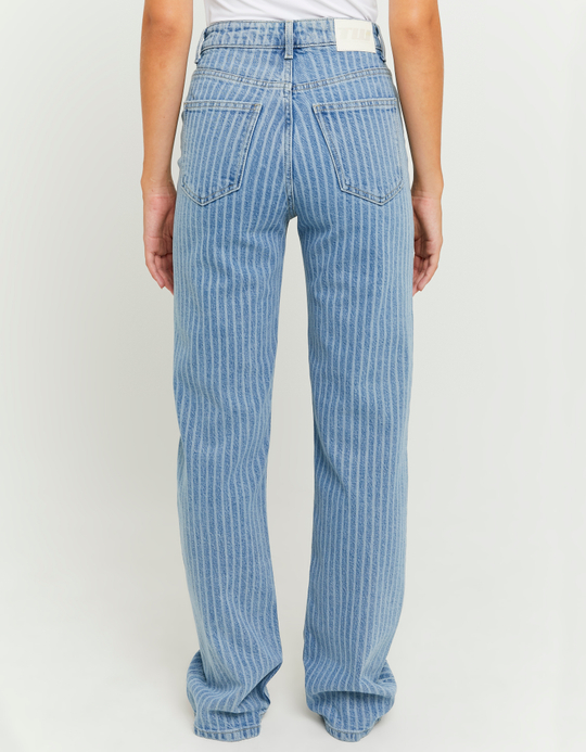TALLY WEiJL, Jeans Straight Leg a Vita Alta for Women