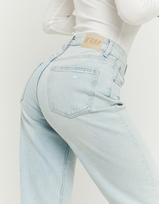 TALLY WEiJL, Jeans Straight Leg a Vita Alta for Women