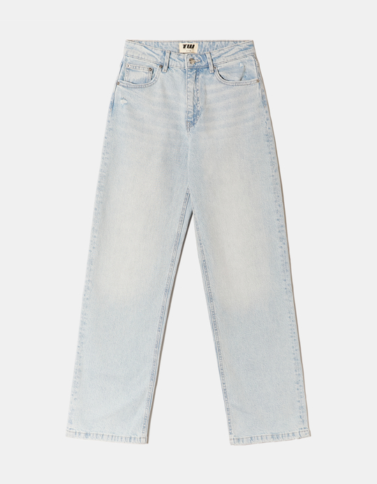 TALLY WEiJL, Jeans Straight Leg a Vita Alta for Women