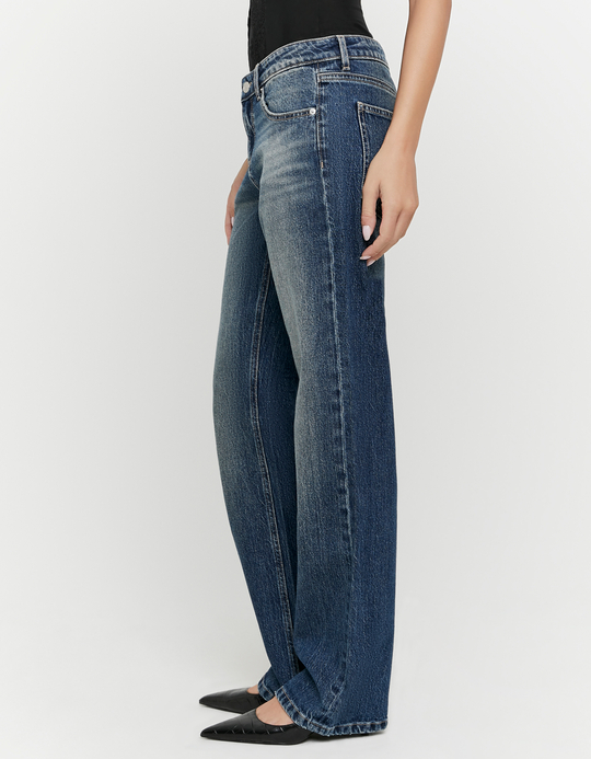 TALLY WEiJL, Blaue Straight Leg Jeans for Women