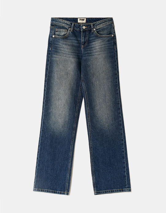 TALLY WEiJL, Blaue Straight Leg Jeans for Women