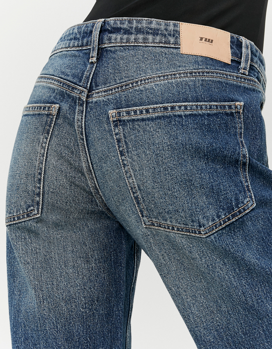 TALLY WEiJL, Blaue Straight Leg Jeans for Women