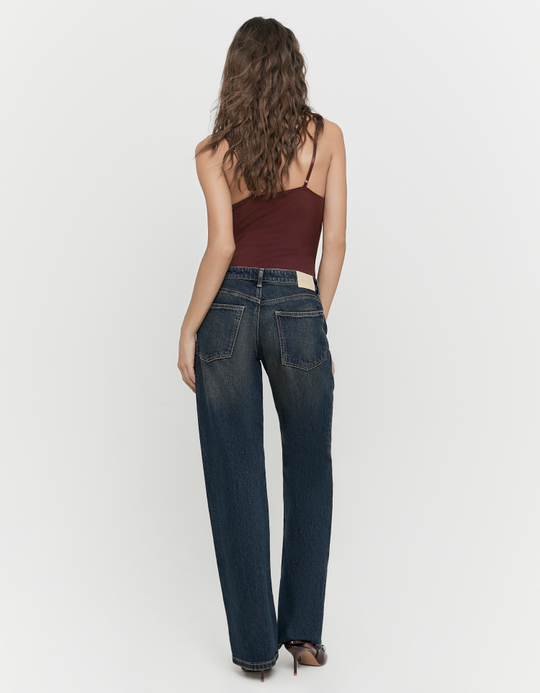 TALLY WEiJL, Blue Straight Leg Jeans for Women