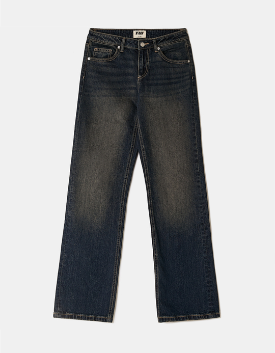 TALLY WEiJL, Blue Straight Leg Jeans for Women