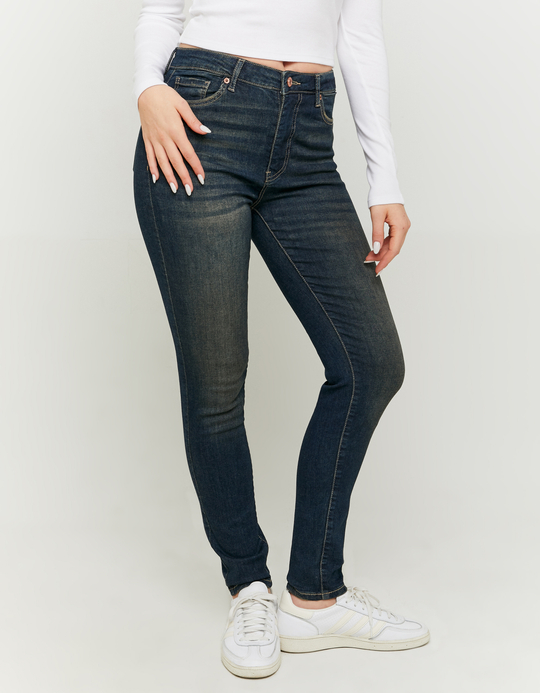 TALLY WEiJL, Mid Waist Skinny Push Up Jeans for Women