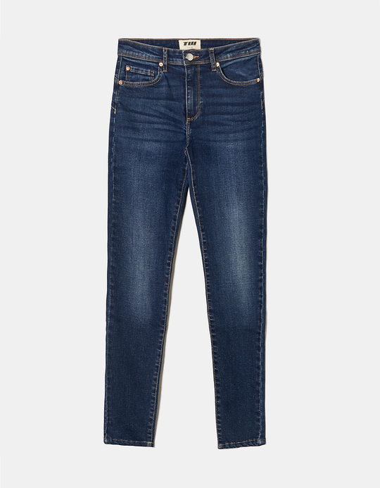 TALLY WEiJL, Mid Waist Skinny Push Up Jeans for Women