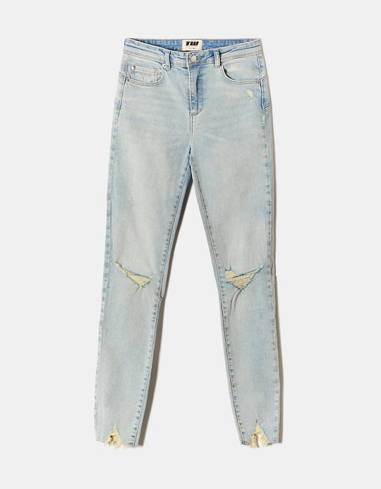 TALLY WEiJL, Jeans Skinny Push Up a Vita Media for Women
