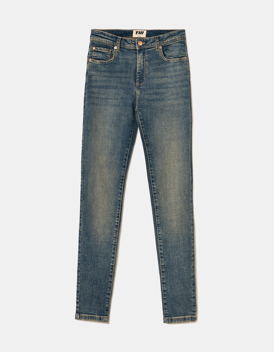 TALLY WEiJL, Jeans Skinny Push-Up Taille Mi-Haute for Women