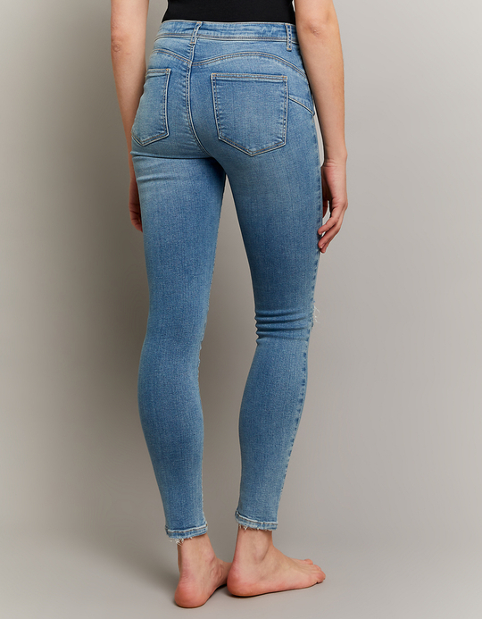 TALLY WEiJL, Mid Waist Skinny Push Up Jeans for Women