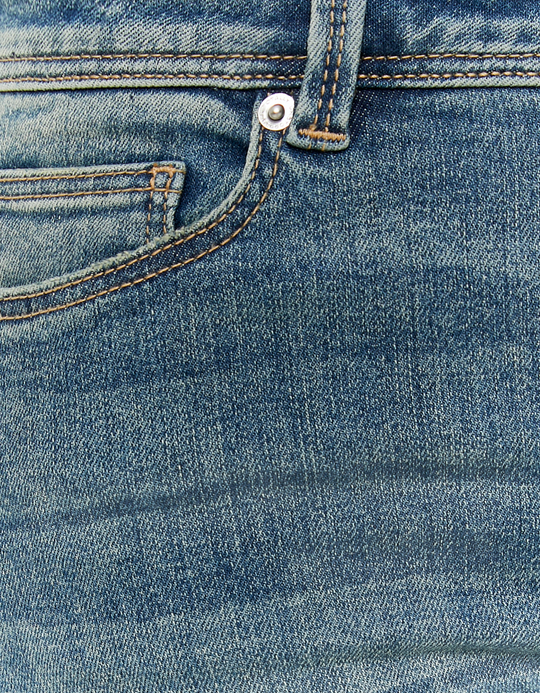 TALLY WEiJL, Niebieskie Jeansy Skinny z niskim stanem for Women