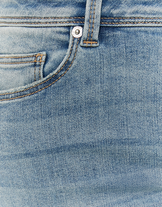 TALLY WEiJL, Blaue Low Waist Skinny Jeans for Women