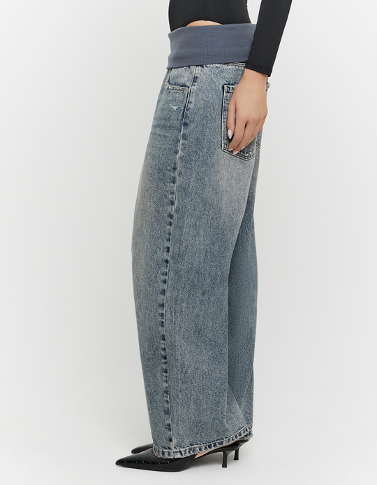 TALLY WEiJL, Blue Baggy Jeans for Women